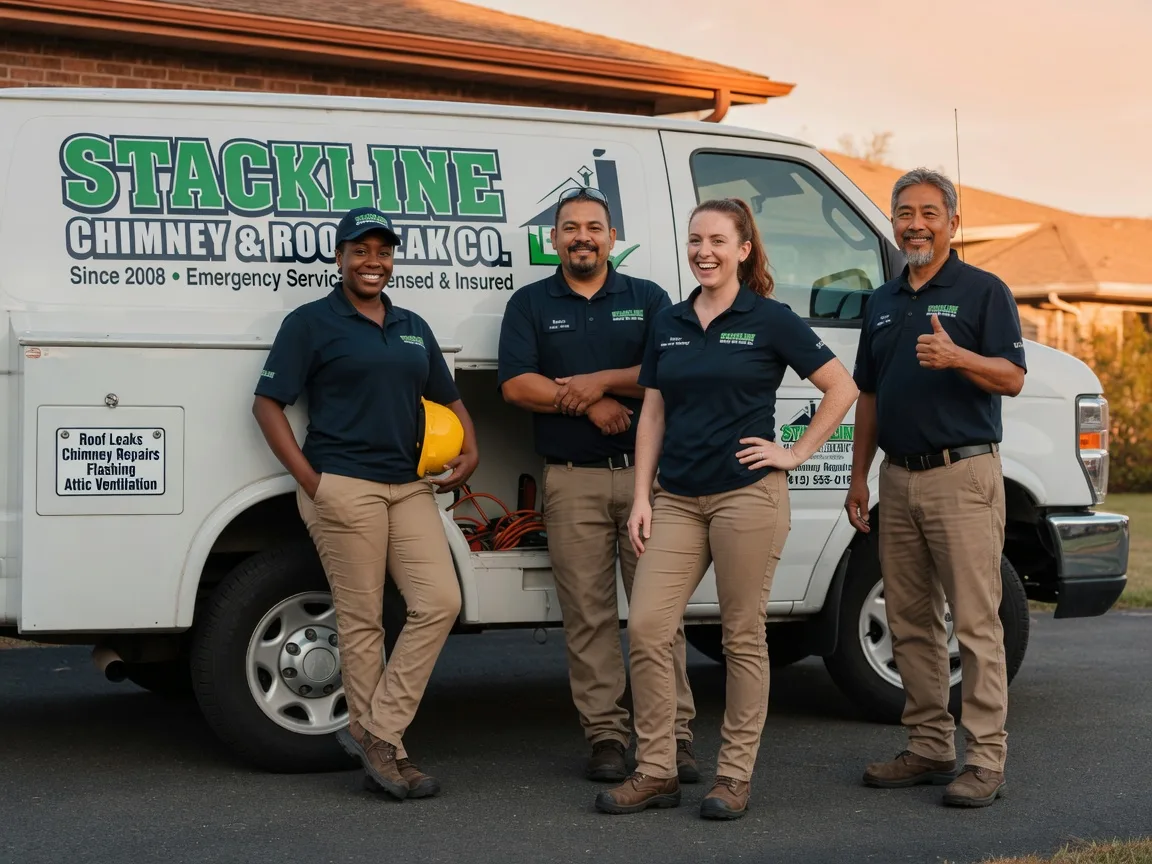 Chimney flashing repair company in Fairdale, WV